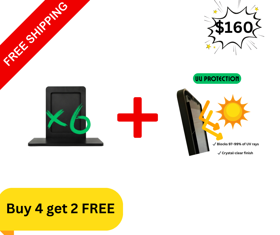 Nerd Shelf-Buy 4 Get 2 Free with UV Protected Plexiglass